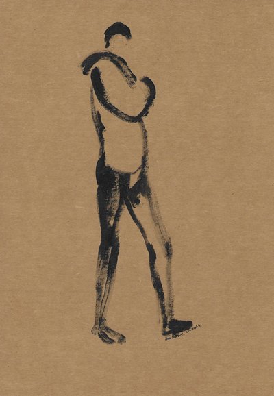 Expressive Male Figure by Santhosh ch