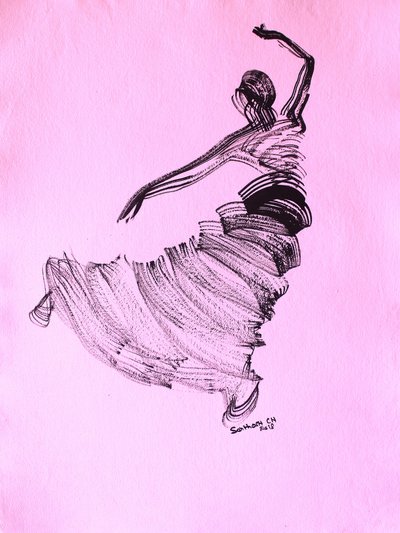 Graceful Dance Movement by Santhosh ch