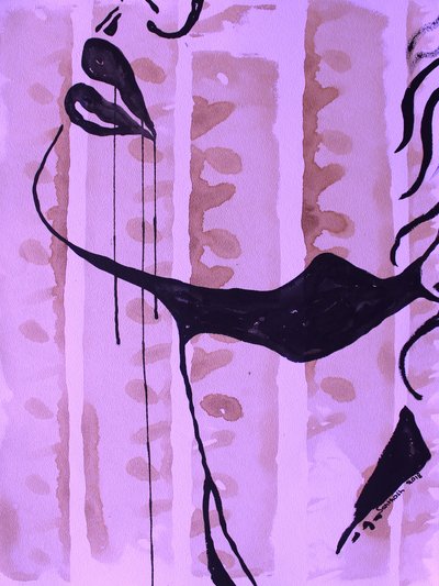 Sensual Abstract Portrait by Santhosh ch