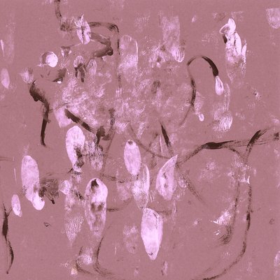 Soft Pink Abstract Forms by Santhosh ch