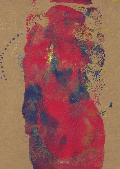 Vibrant Textured Abstract by Santhosh ch