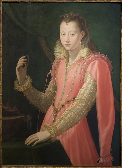 Portrait of a Young Woman as Portia Catonis by Santi di Tito