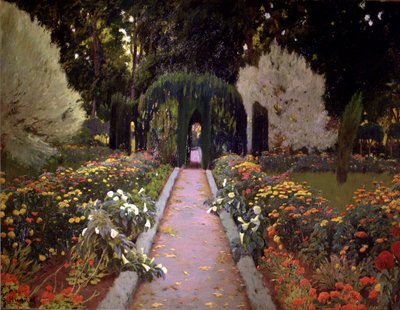 Gardens of Aranjuez (The Arbour) by Santiago Rusinol i Prats