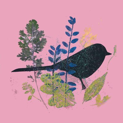 Bird and Leaves, 2019 by Sarah Thompson Engels