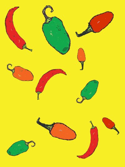 Chillies 2012 by Sarah Thompson Engels