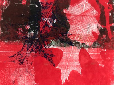 Red Leaf by Sarah Thompson Engels