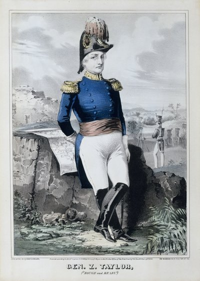 General Z. Taylor (Rough and Ready) by Sarony and Major