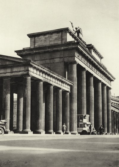 Berlin: Brandenburg Gate by Sasha Stone