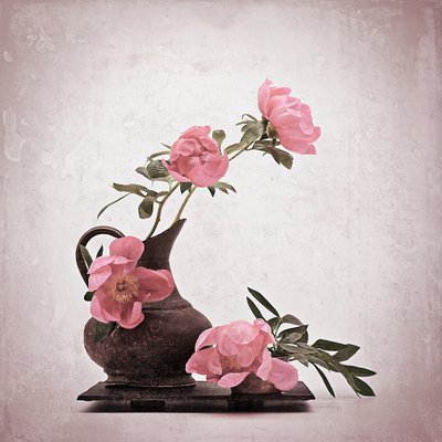 Soft Pink Peonies by Saskia Dingemans