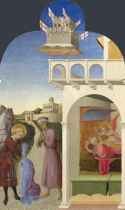 Saint Francis and the Poor Knight, and Francis