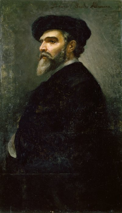 Self-portrait by Saverio Altamura