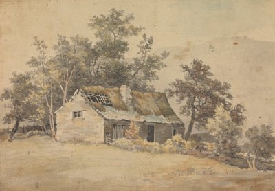 Landscape with a Dwelling in Ruin by Sawrey Gilpin