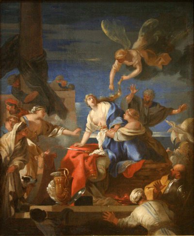 The Death of Dido by Sébastien Bourdon
