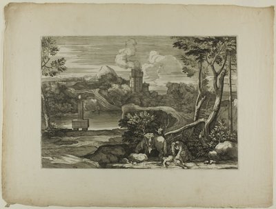 The Good Samaritan Anoints the Man Left for Dead with Oil and Water by Sébastien Bourdon