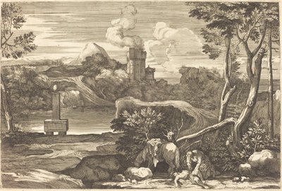 The Samaritan Pours Oil and Wine in the Wounds of a Man Left for Dead by Sébastien Bourdon