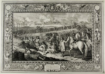 Siege of Tourney 1667 by Sébastien Le Clerc the elder