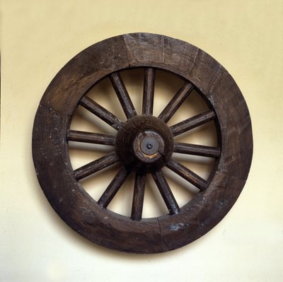 Copy of Medieval Wheel from Scandinavia. 10th Century AD by Scandinavian School