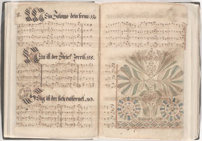 Pages from a Hymnal by School American