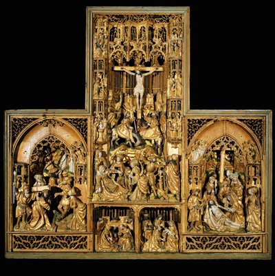 Altar of the Passion, c.1500-10 by School Antwerp