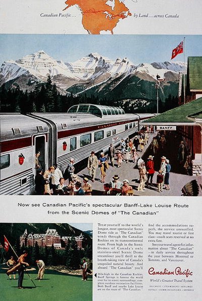 Canadian Pacific Railway advert for 
