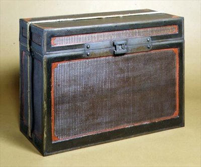 Box with basketware panels by School Chinese