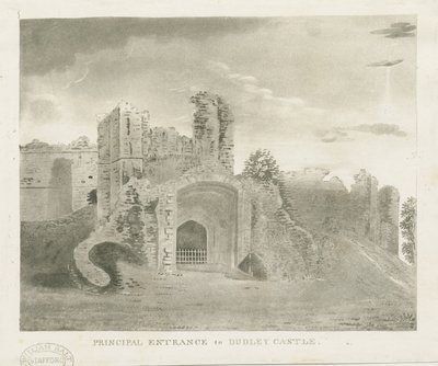 Dudley Castle - Principal Entrance by School English