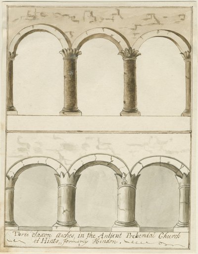 Interior of Hints Church by School English