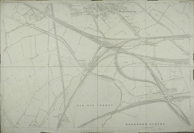 Map of Willesden, London by School English
