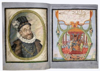 Pages from the Album Amicorum of Philipp Hainhofer by School European