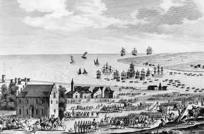 Evacuation of Holland by the Russian Anglo and surrender of the Duke of York on November 1 by School French