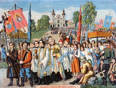 Pilgrimage in Honour of the Virgin Mary by School Hungarian