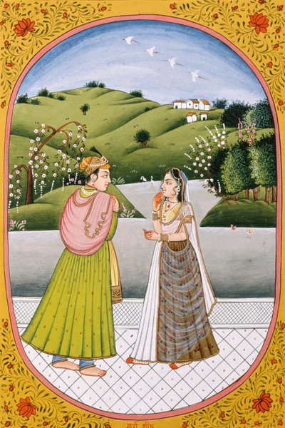 Year Calendar Picture & Painting for a Hindu Month Marshes, India by School Indian