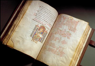 Evangelical. Codex from the Monastery of Farfa by School Italian