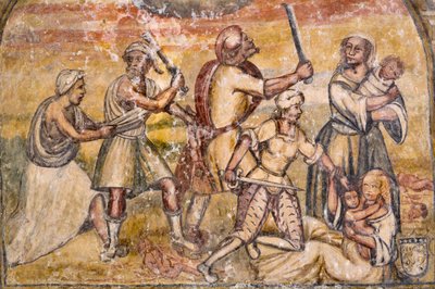Fresco in the Church of Santa Maria della Palomba by School Italian