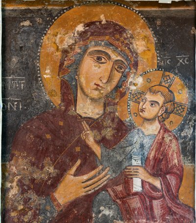 Fresco in the Church of Santa Maria della Palomba by School Italian