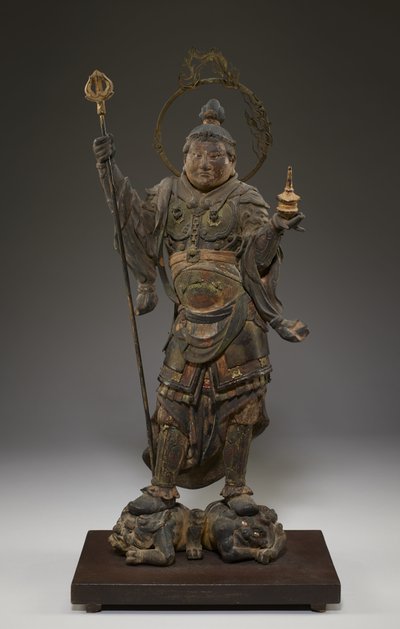 Bishamonten (Vaisravana, Guardian of the North) by Japanese School