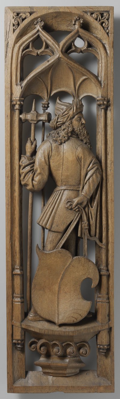 Panel from an organ case by School Netherlandish