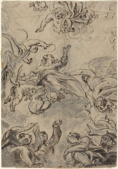 The Assumption of the Virgin, mid 17th century by School Netherlandish