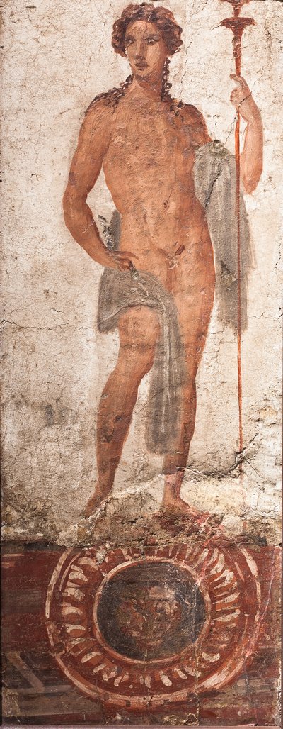 Coronation Male Figure, Herculaneum by School Roman