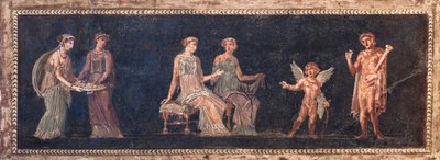 Dionysian Scene, Herculaneum by School Roman