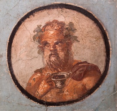 Medallion Portraits, Pompeii by School Roman
