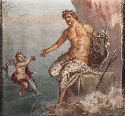 Polyphemus and Galatea, Herculaneum by School Roman