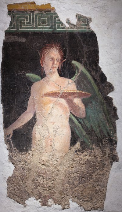 Winged Genius, Boscoreale by School Roman
