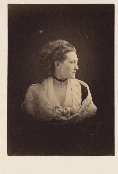 Princess Maria Maximilianovna of Leuchtenberg (1841-1914) by School Russian