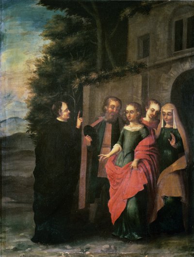 A Scene from the Life of St. Eulalia of Merida by School Spanish