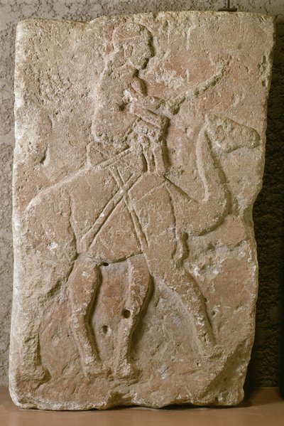 Slab with Dromedary Rider, Tell Halaf, Northern Syria by School Syrian