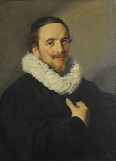 Portrait of a Gentleman by School of Frans Hals