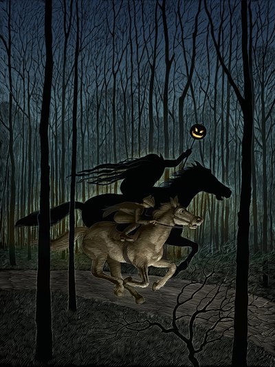 The Legend of Sleepy Hollow by Scott McKowen