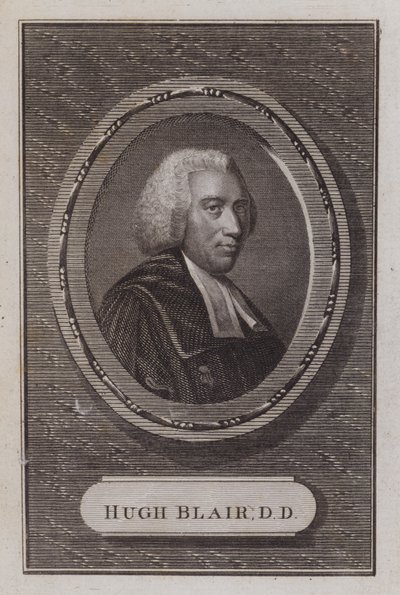Hugh Blair, Scottish clergyman by Scottish School
