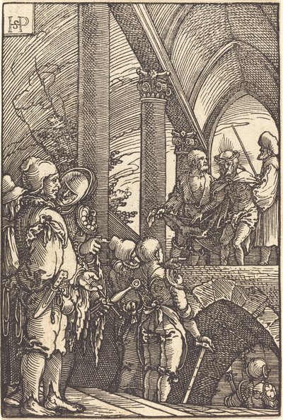 Ecce Homo by Sebald Beham